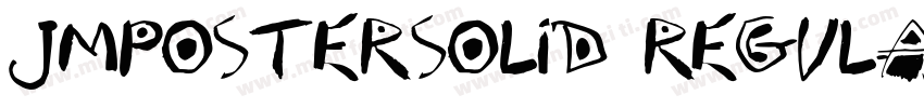 JMPosterSolid Regula字体转换